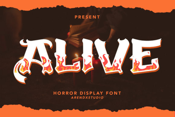 Alive: The Bold Display Font That Elevates Every Design