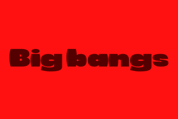 Big Bangs: The Font That Turns Heads and Sparks Joy