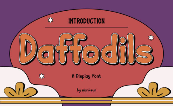 Bringing Joy to Design: The Versatile Appeal of the Daffodils Typeface