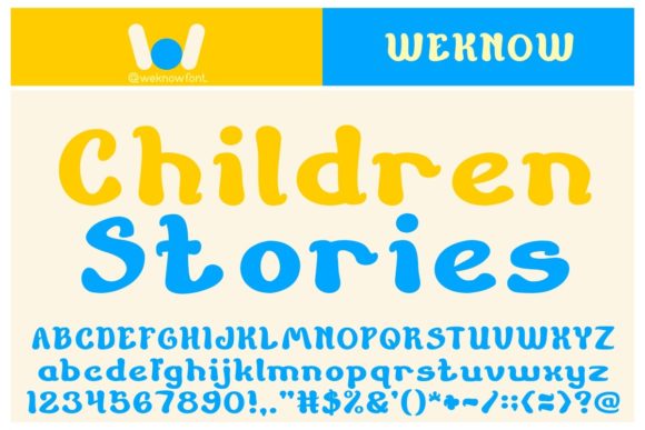 Bringing Whimsy to Life: The Magic of Children Stories Font in Modern Design