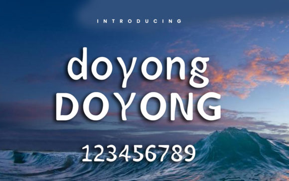 Doyong: The Wavy Display Font That Elevates Every Design