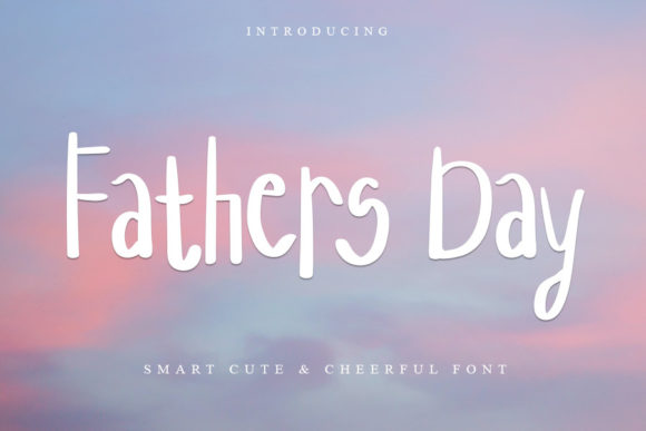 Fathers Day: A Unique Typeface for Bold Design