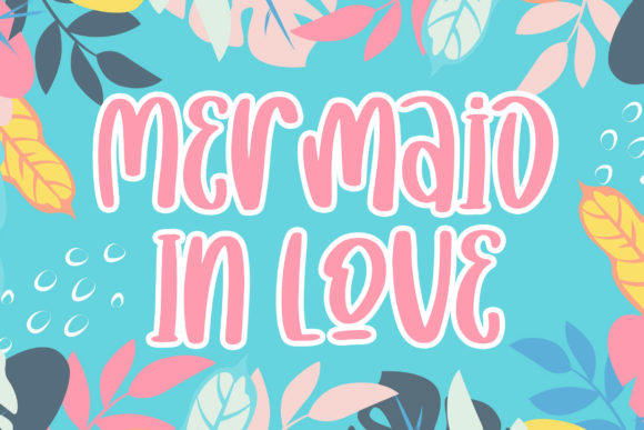 Mermaid in Love: The Sweetest Way to Add Playful Charm to Your Designs