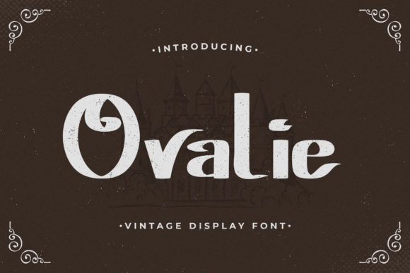 Ovalie: The Bold, Textured Display Font That Redefines Visual Impact