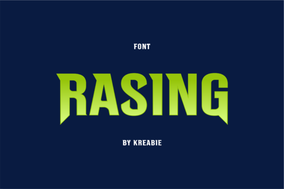 Rasing: The Bold Typography Reshaping Visual Communication