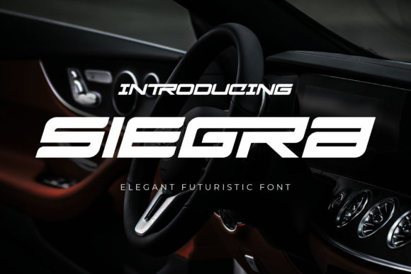 Siegra: A Bold Display Typeface for High-Impact Visual Communication