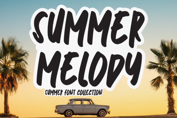 Summer Melody: The Nostalgic Font Elevating Modern Brand Identity