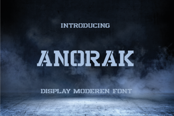 Transform Your Designs with Anorak: The Bold Display Font That Brings Creativity to Life