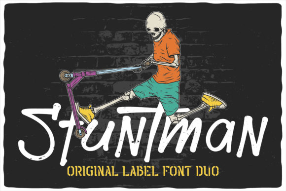 Unlocking Creative Potential with the Stuntman Duo Typeface